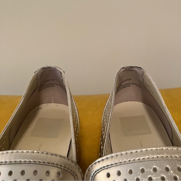 Dolce Vita Janine Slip-On Platform Loafer Sneaker Perforated Softwaves Gold 9.5 - Picture 8 of 10